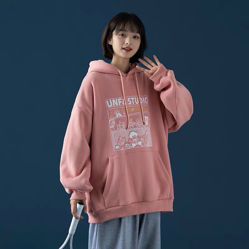 Áo nỉ hoodies in chữ Studio Nam nữ mặc cực đẹp.2009TEEN | BigBuy360 - bigbuy360.vn