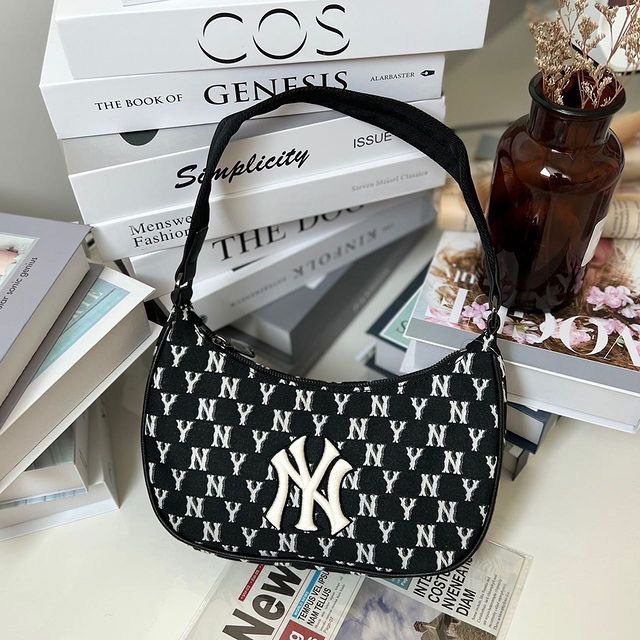 TÚI KẸP NÁCH M.LB MONOGRAM CHẤT VẢI POLYESTE HÀN QUỐC CAO CẤP, TÚI THỜI TRANG