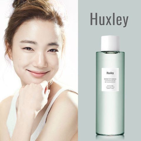 Nước tẩy trang Huxley Cleansing Water ; Be Clean Be Moist 200ml _ Huxley Chính Hãng