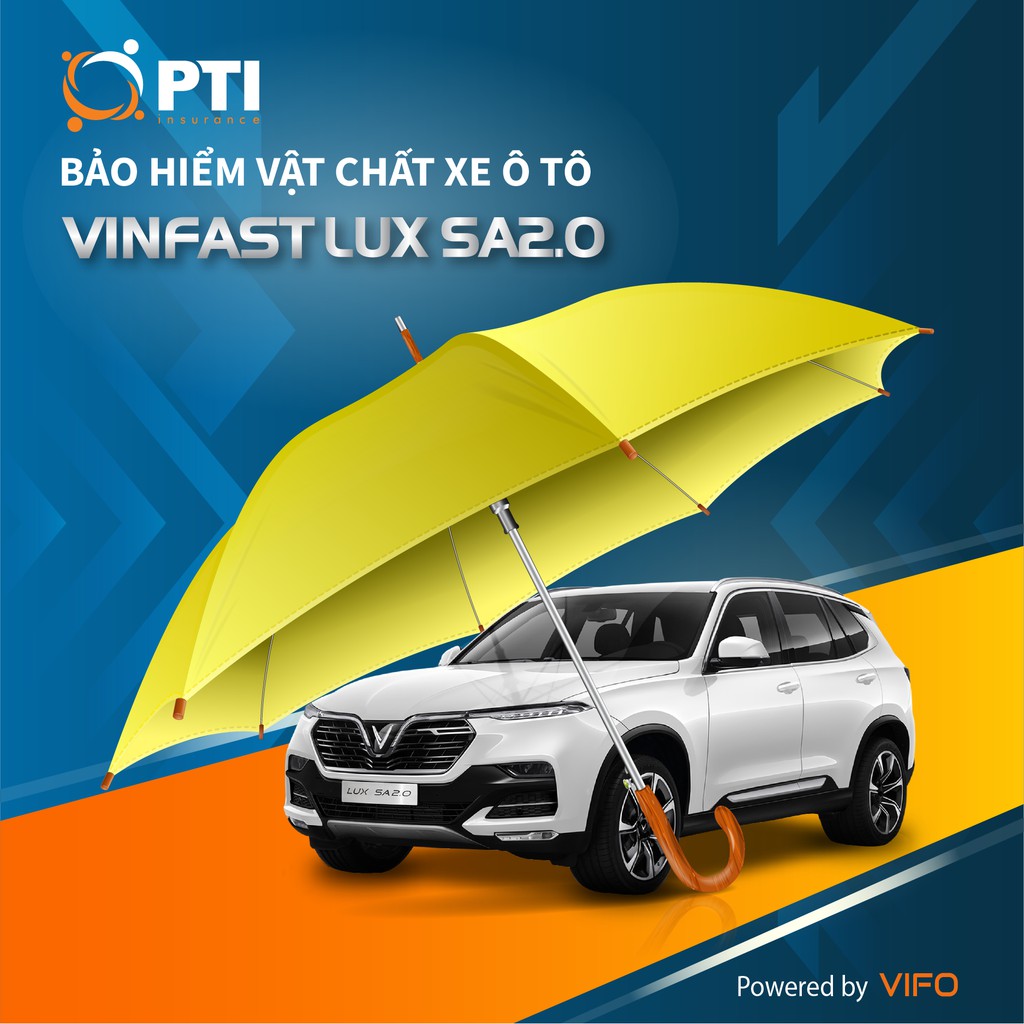 Toàn Quốc [E-Voucher] PTI - Bảo hiểm vật chất xe ô tô - Dành cho Vinfast Lux SA2.0