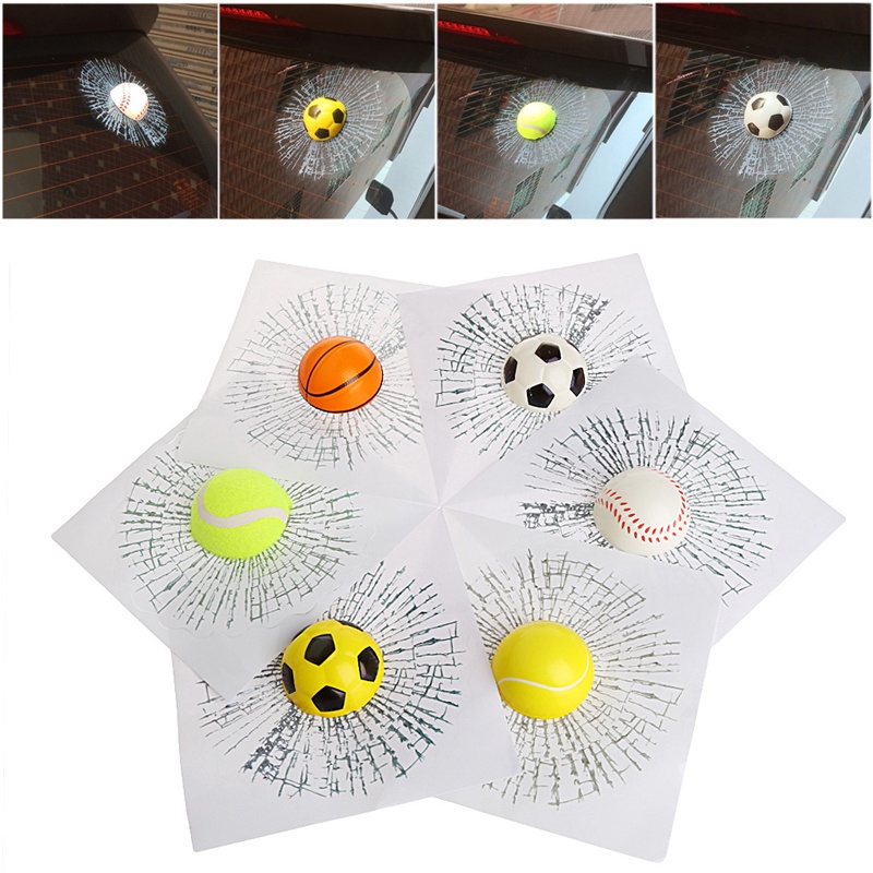 Đề Can 3D Tự Dính Hình Mặt Trời Trang Trí Thân Xe Hơi