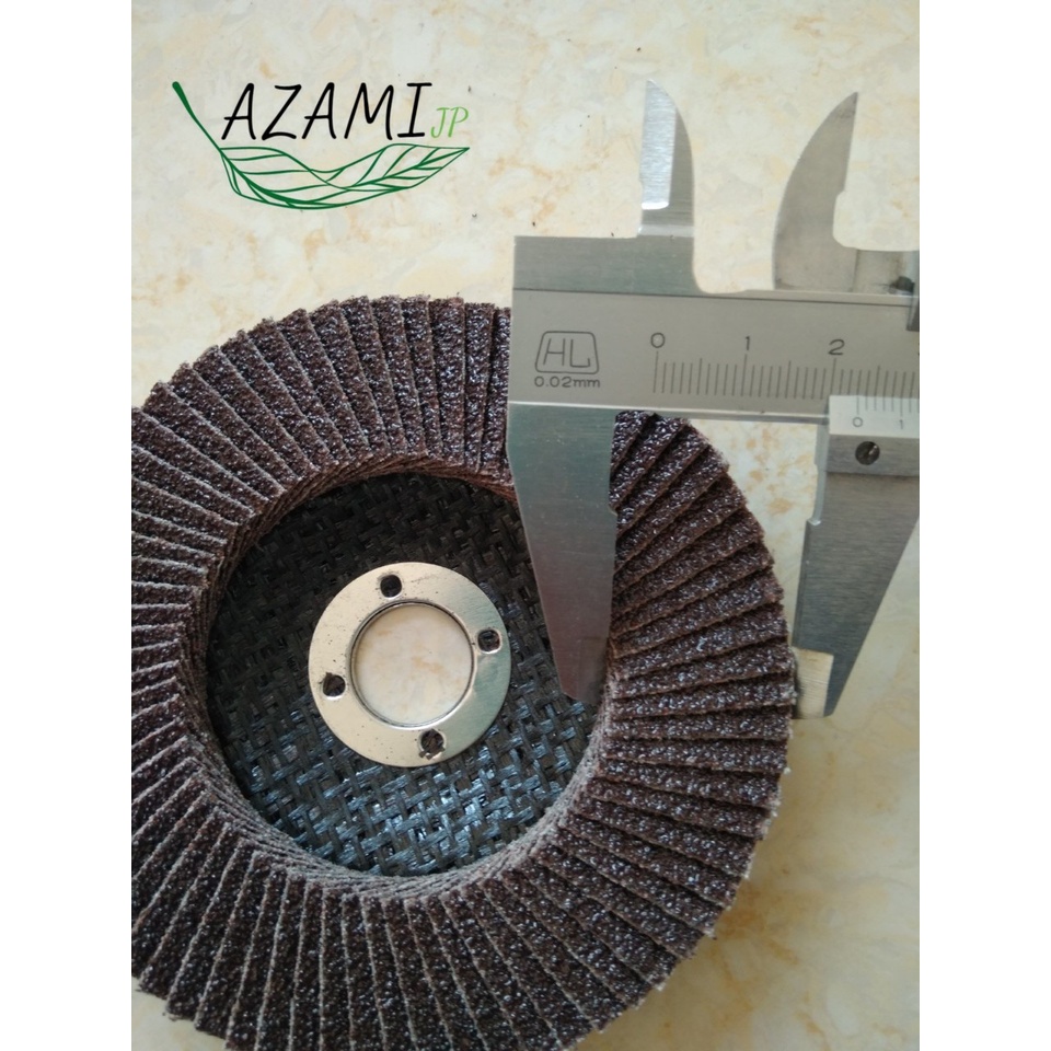 Đĩa Nhám Xếp 100mm, Đá Ráp Xếp Nắp Sắt Dùng Cho Máy Mài Cầm Tay Chất Lượng Giá Tốt