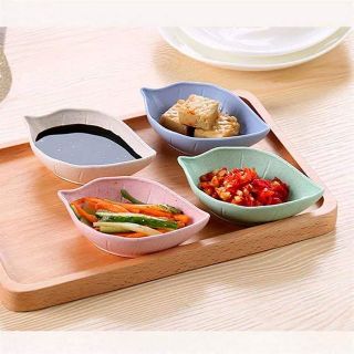 Chén đựng gia vị lúa mạch hình lá