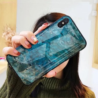 Ốp kính cường lực bằng TPU mềm in họa tiết cẩm thạch cho Samsung Galaxy S8/Note 9/Note 8