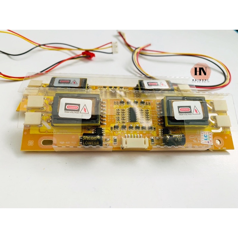 Bo Cao Áp LCD 2 Bóng - 4 Bóng Kèm Dây 12V-28V