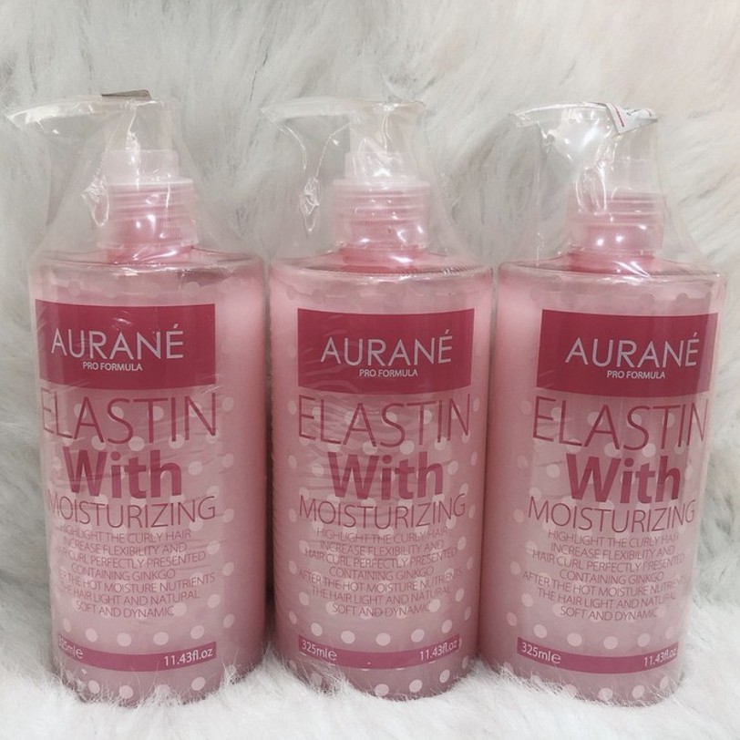 Gel Dưỡng Tạo Kiểu Tóc Xoăn Aurane Elastin With Moisturizing 325ml