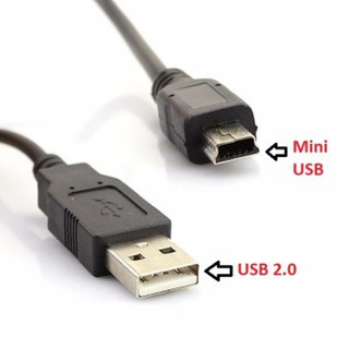 Cáp sạc usb ra mini usb (hình thang)