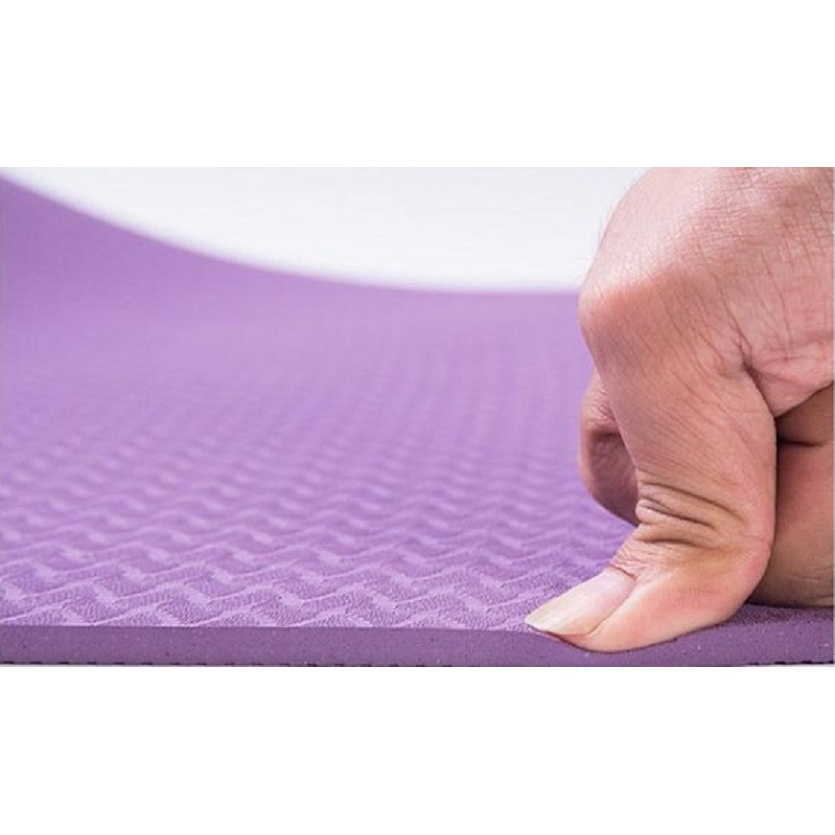 Thảm Tập Yoga TPE dày 16mm Chống Trượt - Thảm Tập Thể Dục, Gym  - tham tập yoga- Cực Êm, Bám Dính Sàn