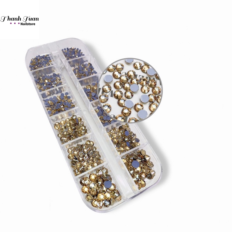 Khay đá Chân lưới trang trí nail sẵn 45 mẫu - Phụ kiện đồ nail