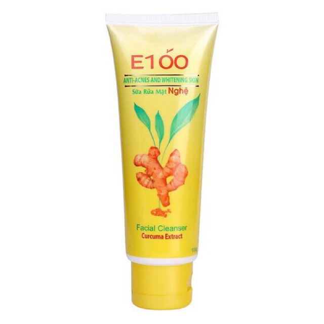 Sữa rửa mặt E100 nghệ 100gr