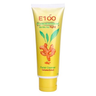 Sữa rửa mặt E100 nghệ 100gr