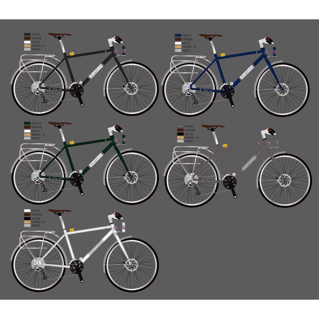 Xe đạp California city 350, Khung nhôm siêu nhẹ, Bộ đề Shimano 24 tốc độ, Xe mới bảo hành 1 năm