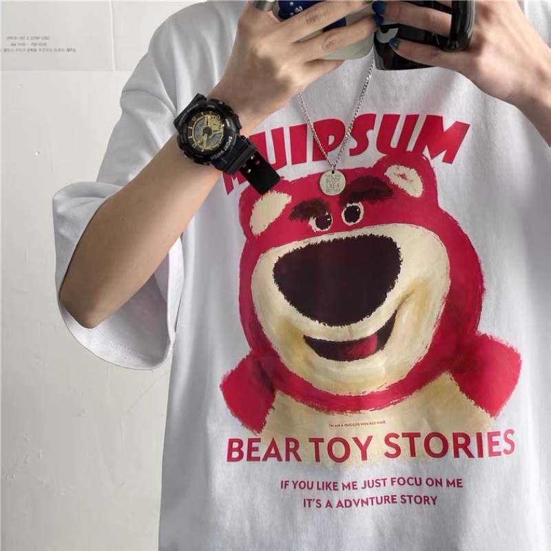 Áo thun tay lỡ nam nữ, áo phông unisex form rộng chất cotton mát mịn thấm hút mồ hôi in hình TT