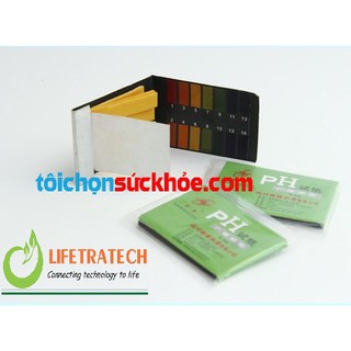 Combo 10 tập giấy quỳ tím đo pH 1-14 giá tốt nhất