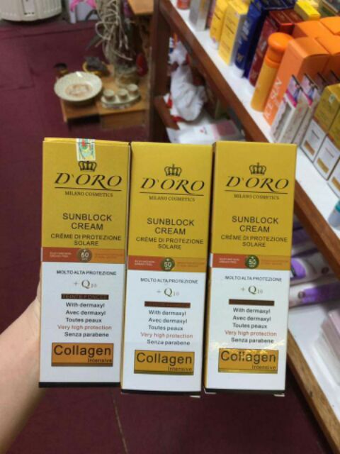 Kem chống nắng D'ORO