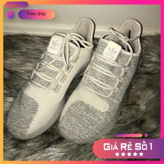 [XẢ KHO] [SALE + FREESHIP] Giày thể thao nam nữ Adidas Tubular Shadow cream (màu sữa)