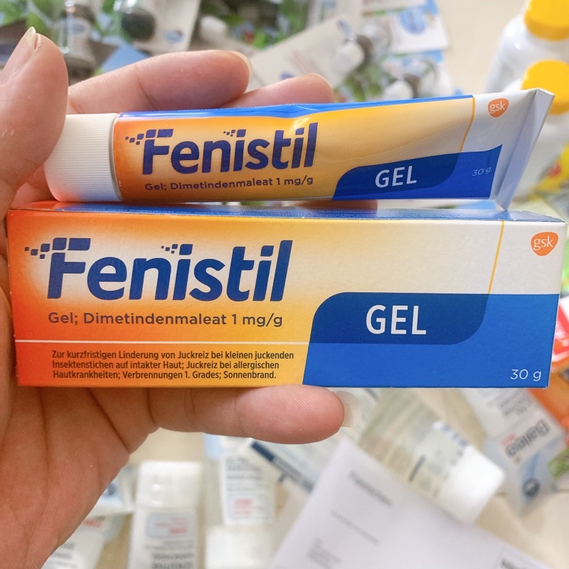 - Gel Fenistil bôi muỗi đốt, côn trùng, cháy nắng - 30g