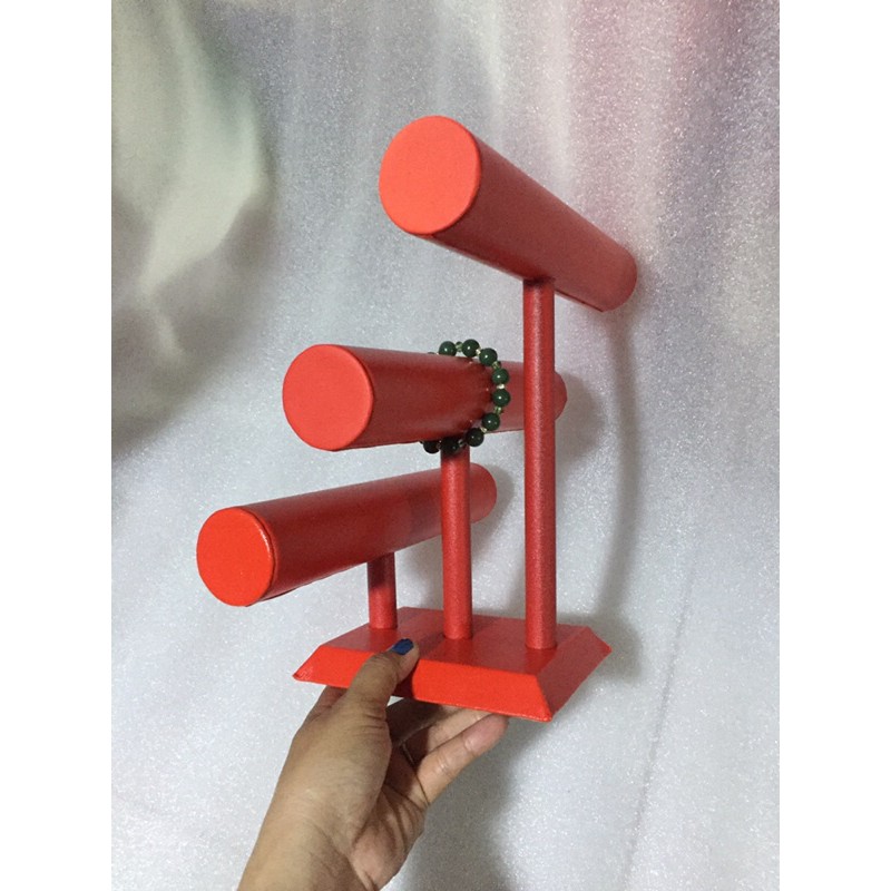 Trụ da 3 tầng trưng bày vòng, 22cm x 24,5cm