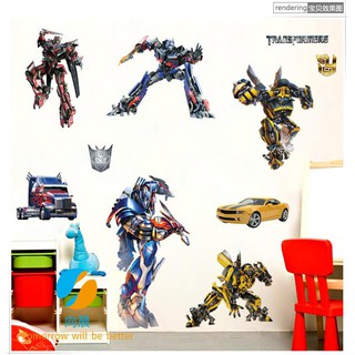 Mô hình robot nhân vật Transformers trang trí độc đáo