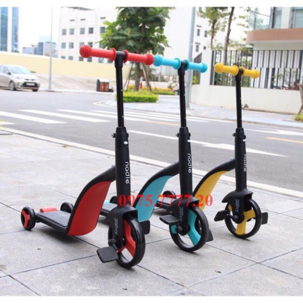 ⚡️Xe Scooter Nadle 3 in 1 Cho Trẻ Từ 1- 6 tuổi, Giúp Bé Vận Động Cơ Thể, Bảo Hành 12 Tháng