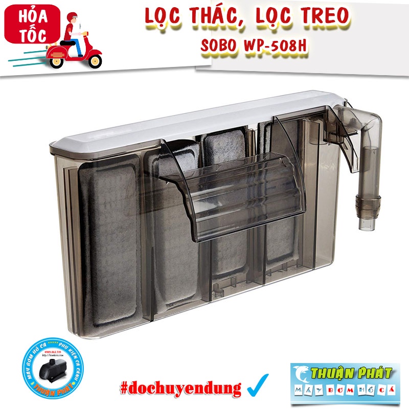 Lọc Thác, Lọc Treo hồ cá cảnh Sobo WP 308H - WP 408H - WP 508H