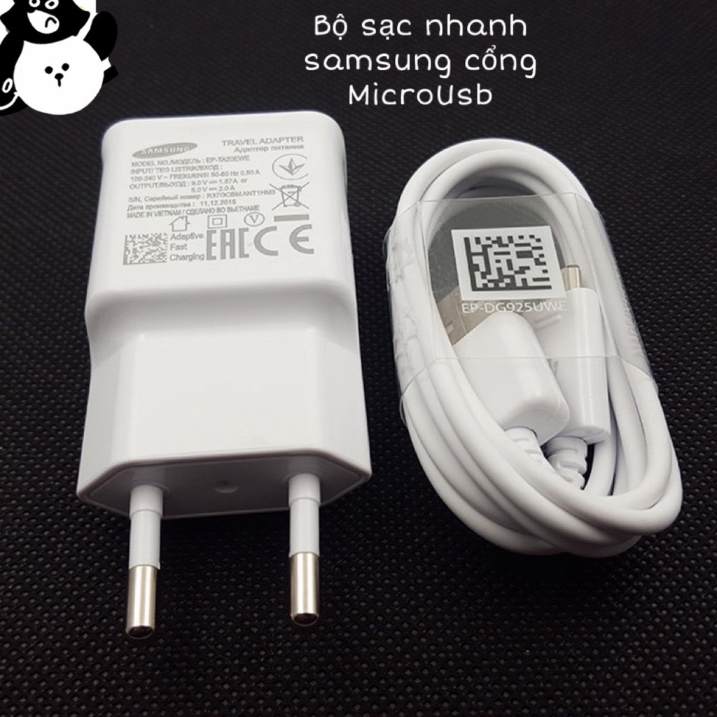 Bộ sạc nhanh Sam sung chuẩn 3.0 new