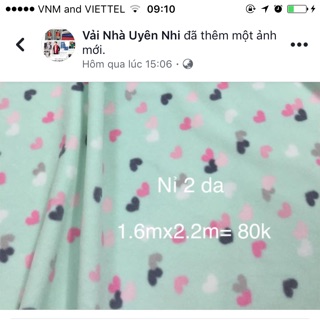 Combo vải nỉ tieu bach long
