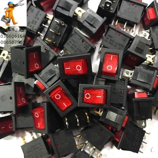 10 Công tắc bập bênh 3 chân có đèn