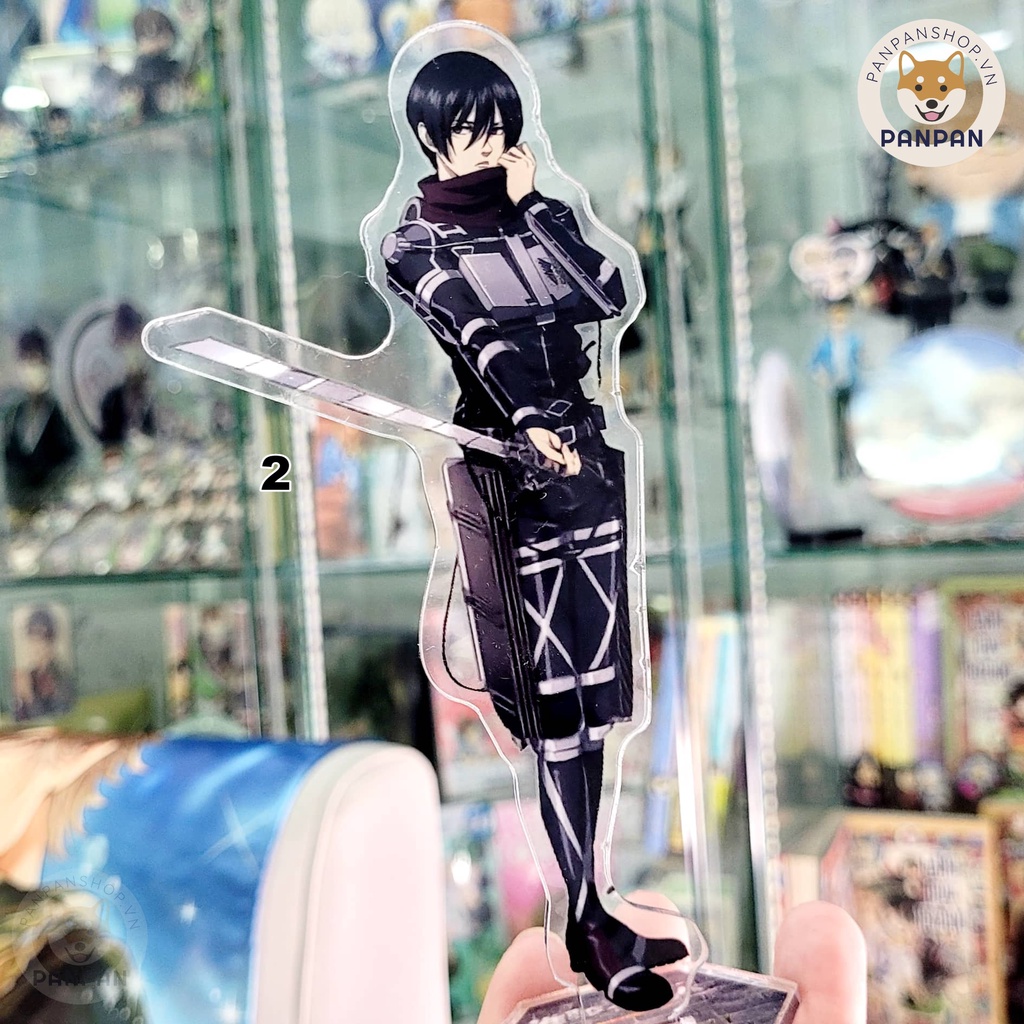 Mô Hình Standee Acrylic Anime Hình Attack on Titan The Final Season