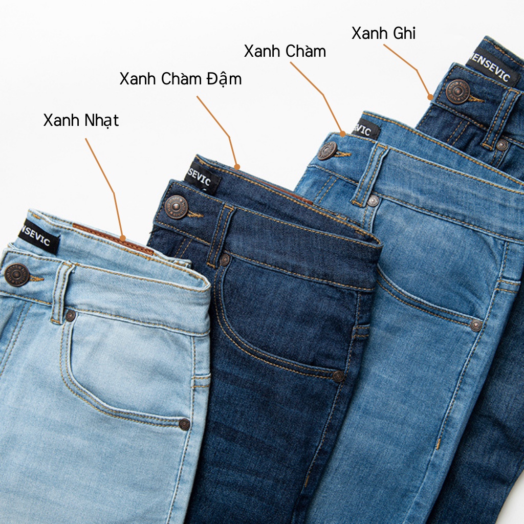 Quần Short Jean Nam H90 Chất Bò Giấy Mỏng Nhẹ Cotton Cực Kì Co Giãn, Không Bai Không Xù, Bền Màu, Trẻ Trung MSTJ004