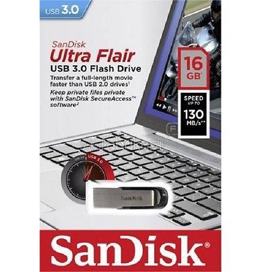 Usb 3.0 Sandisk 16Gb - Cz73 tốc độ 130Mb chính hãng FPT SPC