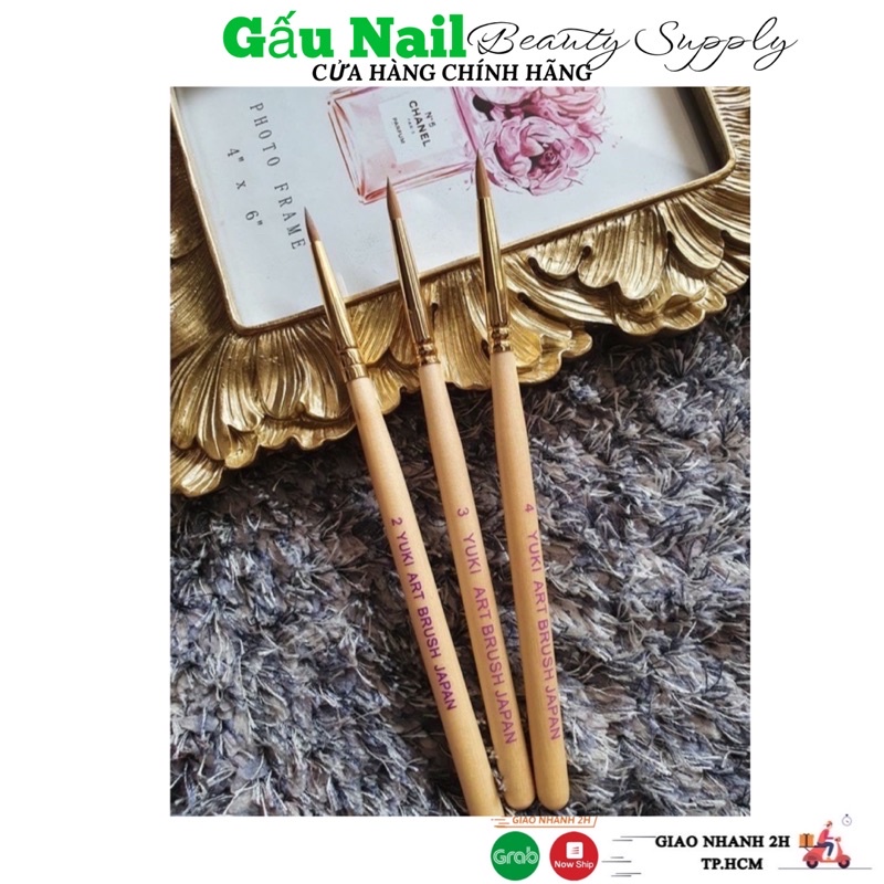 Cọ đắp hoa bột YUKI - Cọ nặn hoa bột YUKI size 2,3,4