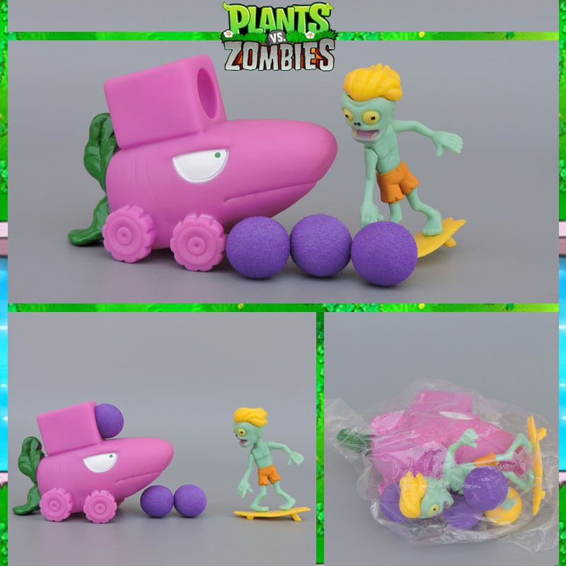 Mô hình nhân vật game Plants vs Zombies bằng PVC cho trẻ em