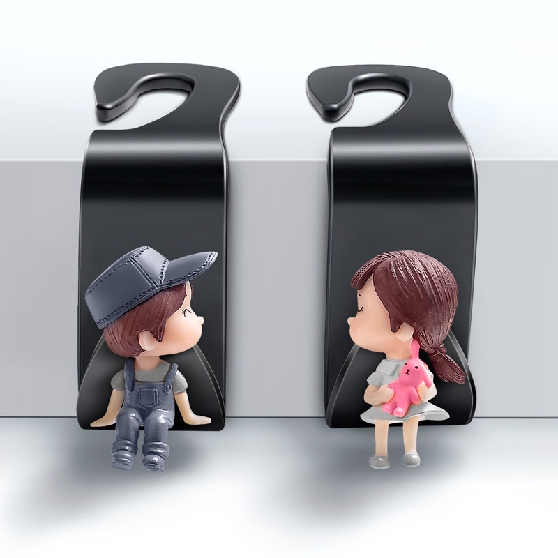 Móc Treo Đồ Gắn Sau Ghế Xe Hơi Đa Năng Tiện Dụng