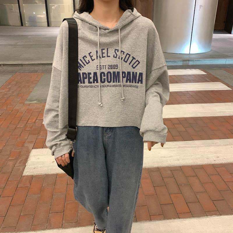 BH Áo Hoodie Nữ Dáng Rộng Phong Cách Hàn