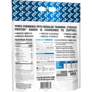 EVL Stack Protein Gainer - Tăng Cân Chất Lượng 12 lbs