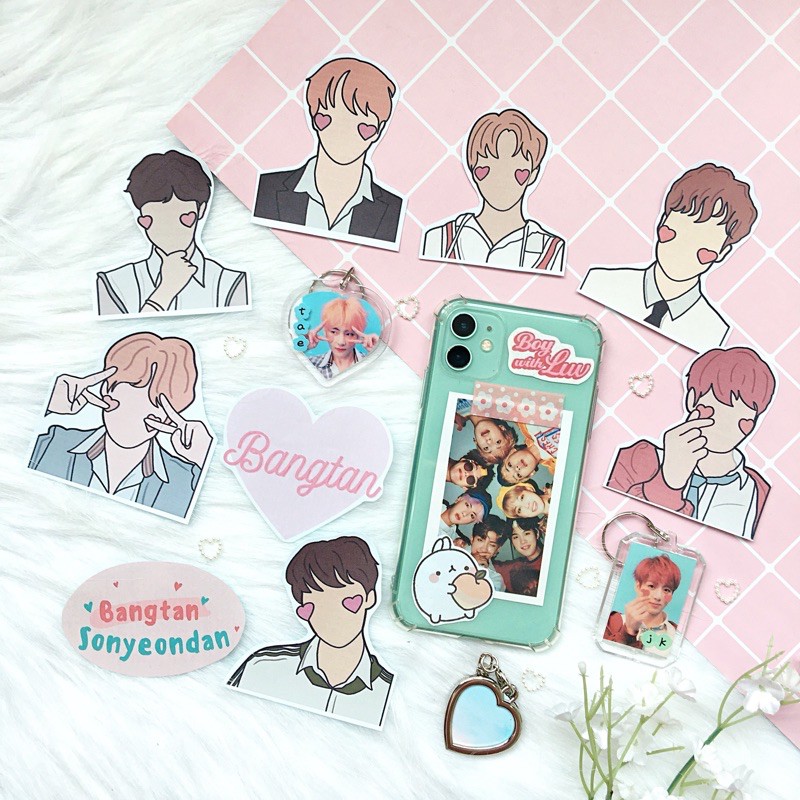 ♡︎ HÌNH DÁN KHÔNG THẤM NƯỚC ♡︎  STICKERS ♡︎