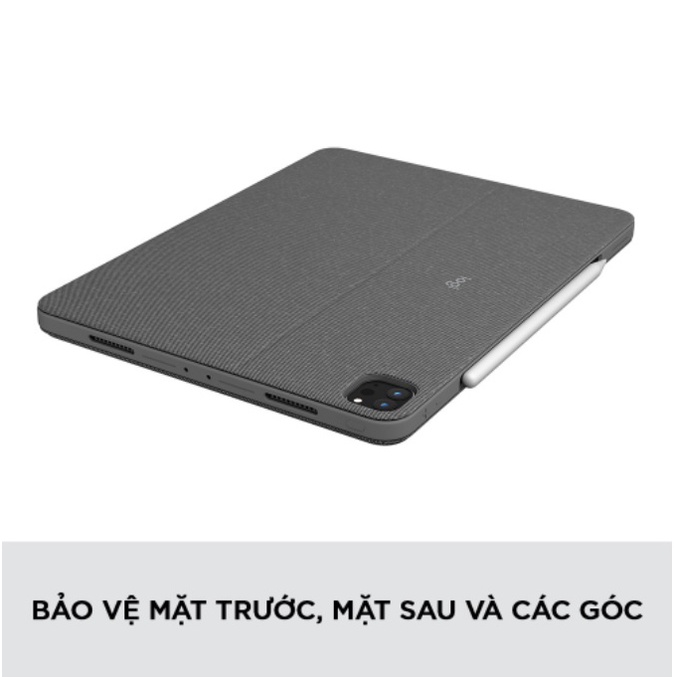 Bao da kèm bàn phím logitech combo touch dành cho ipad pro 11 có trackpad | BigBuy360 - bigbuy360.vn