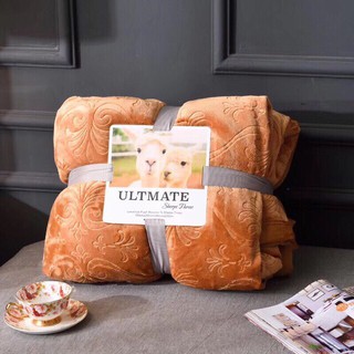 (Ảnh Thật 100%) Chăn lông cừu ultimate hàng nhập 2mx2m3