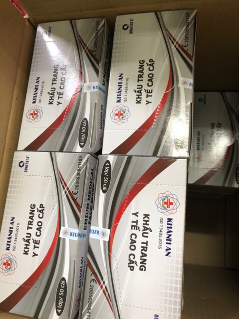 [ HÀNG CHÍNH HÃNG]Khẩu trang Y TẾ KHÁNH AN 4 lớp than hoạt tính khánh an | BigBuy360 - bigbuy360.vn