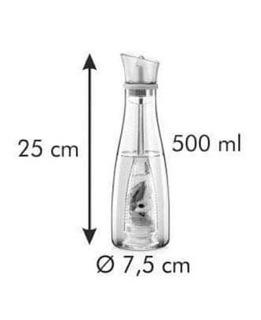 Bình đựng dầu ăn/ nước chấm thuỷ tinh Tescoma 500ml