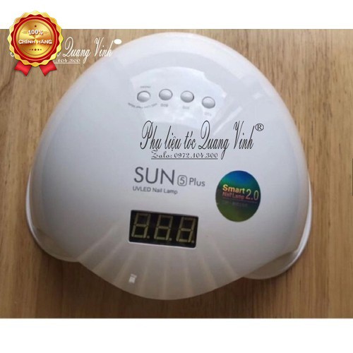 máy hơ gel sun 5 plus tem xanh