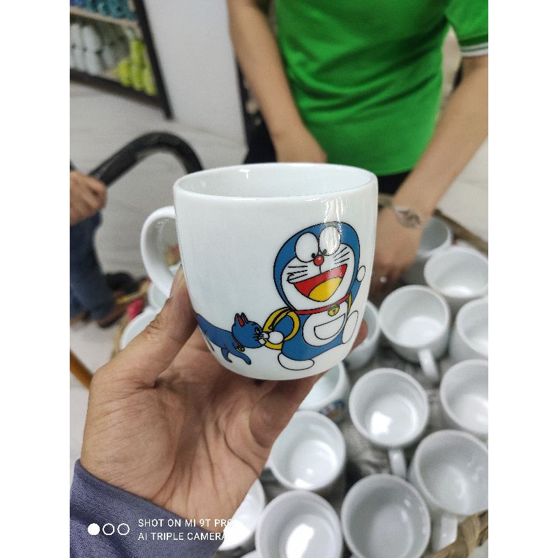 Cốc uống nước,uống trà Siêu Nhân hoạt hình gốm sứ Bát Tràng 250ml