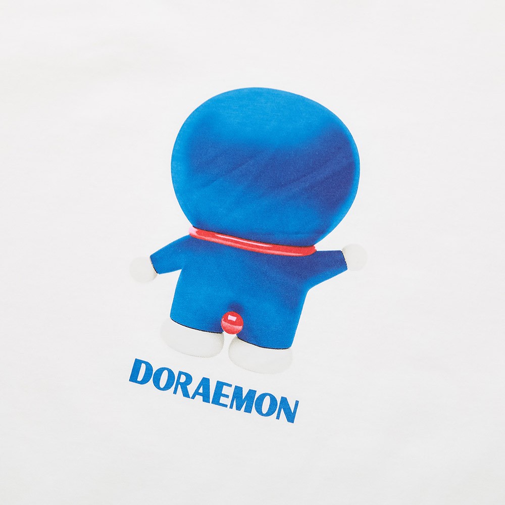 UNIQLO Áo Thun Ngắn Tay In Hình Doraemon Ngộ Nghĩnh Cho Nam 428091