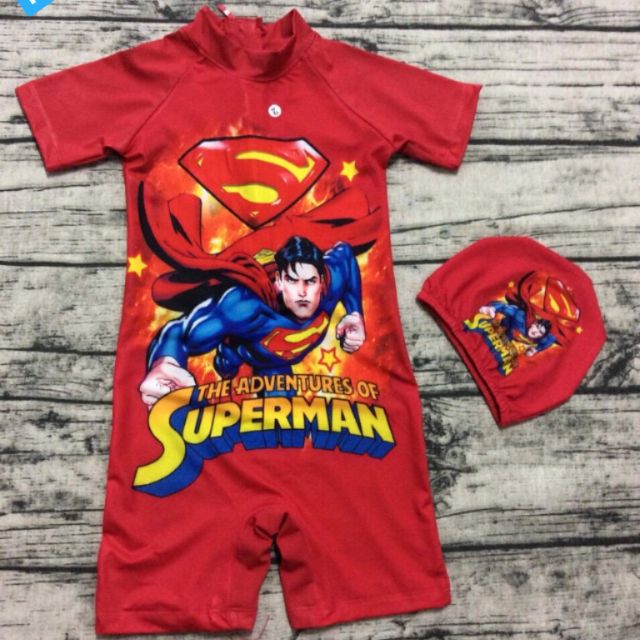 Set đồ bơi kèm nón cho bé trai