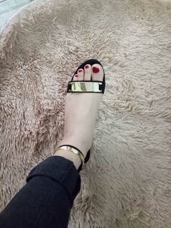 Sandal lấp lánh đen 39 - chat trc khi đặt hàng