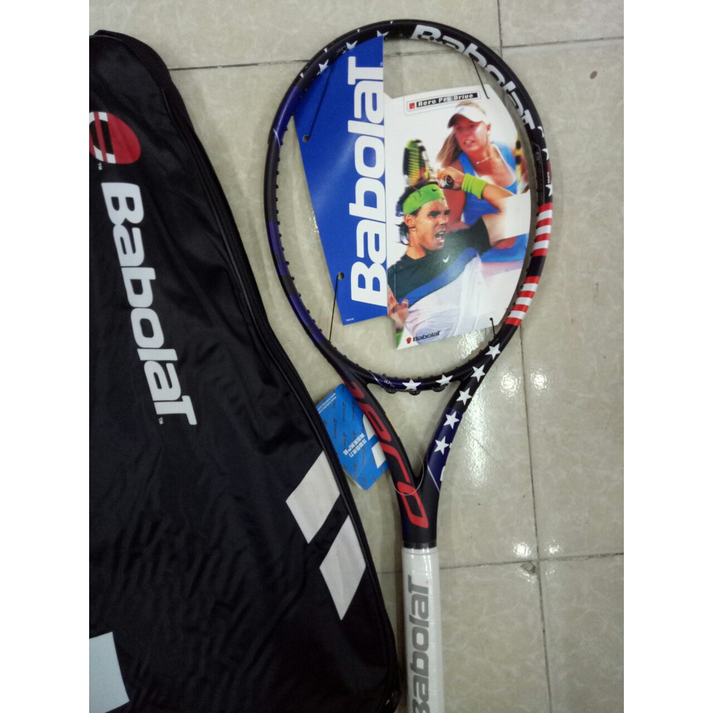 Vợt tennis Babolat 280g tặng căng cước quấn cán và bao vợt - ảnh thật sản phẩm