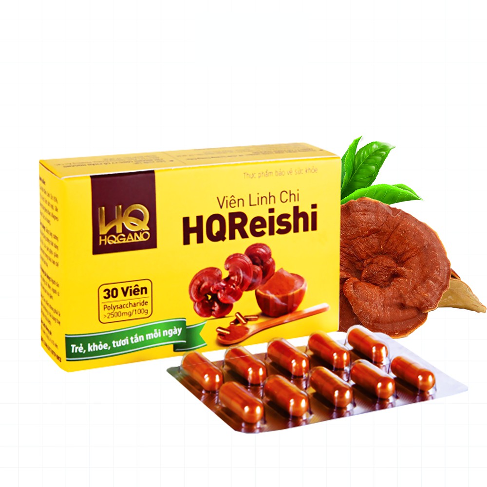 Viên linh chi HQGANO (30 Viên)
