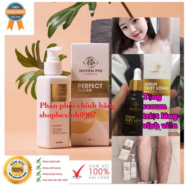 Tẩy Lông 💖𝑭𝑹𝑬𝑬𝑺𝑯𝑰𝑷💖 Kem Tẩy Lông Huyền Phi - SerumTriệt Lông Vĩnh Viễn - Không Đau, Không Dị Ứng - Tặng Serum Triệt Lông