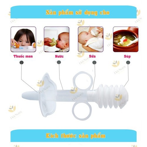 Dụng cụ cho bé uống thuốc an toàn